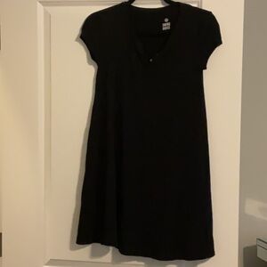 SO black tshirt soft swing dress sz small